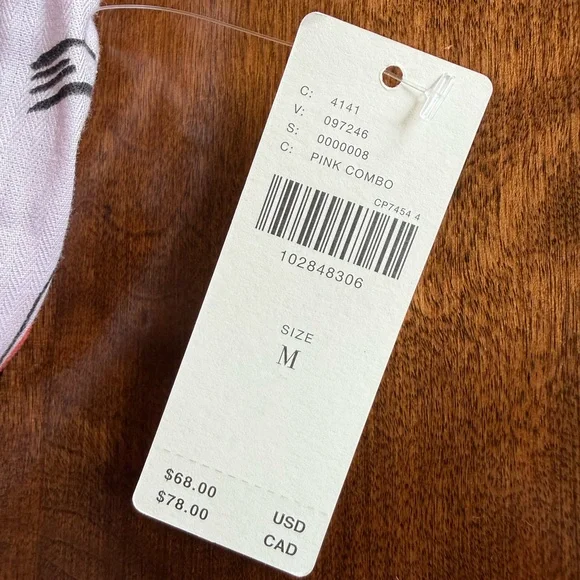 Women’s pajamas pants from Anthropologie with fun dinner print. Brand LyreBird - Picture 2 of 2